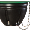 Protective eye wash cover